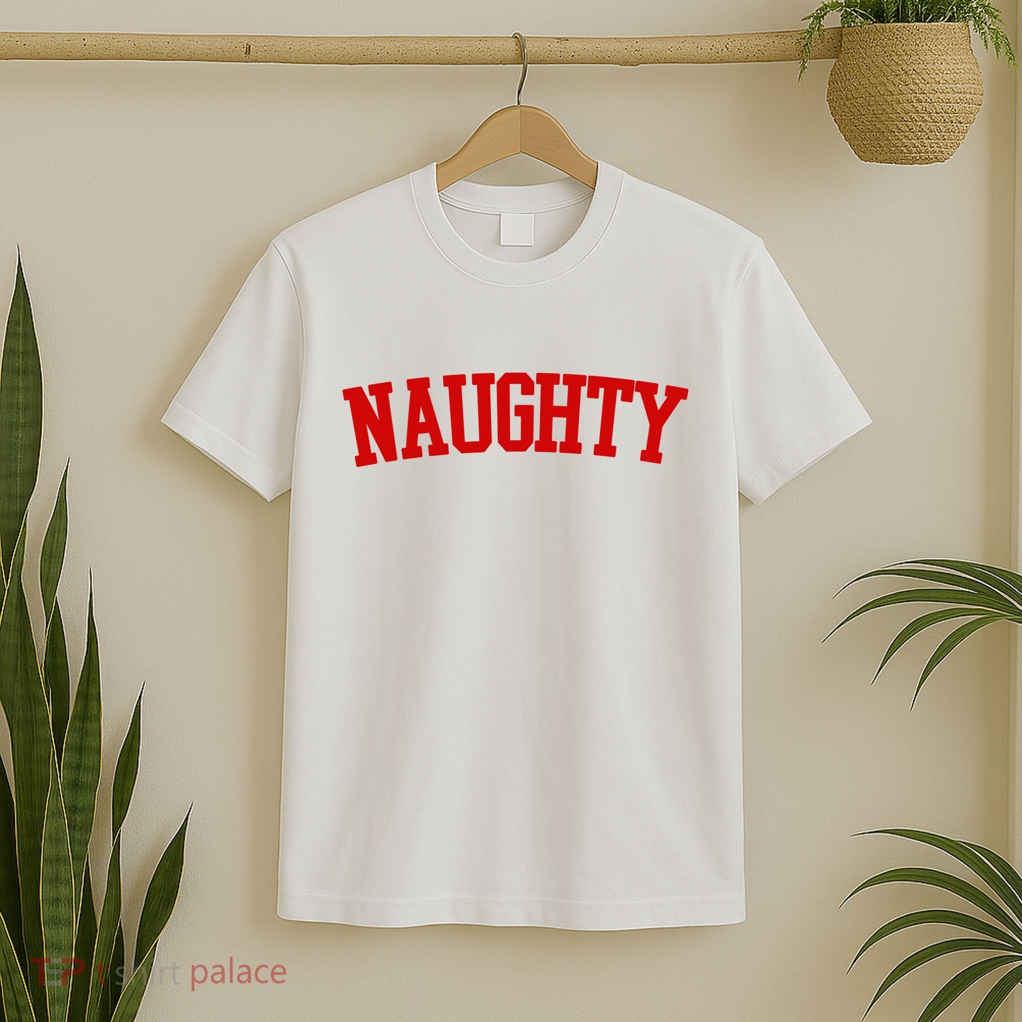 Naughty Christmas Santa T-Shirt
