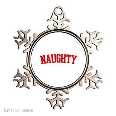 Naughty Christmas Santa Ornament