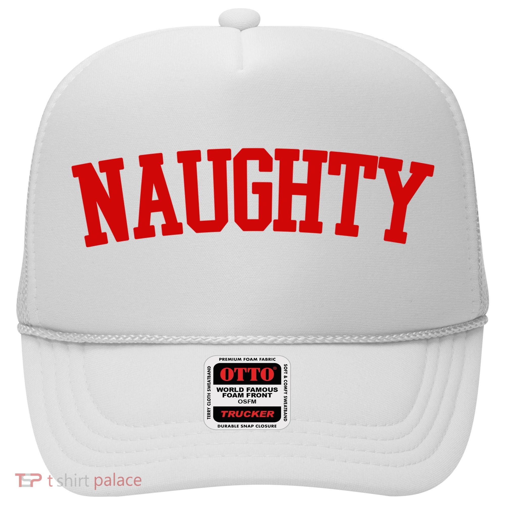 Naughty Christmas Santa Hat