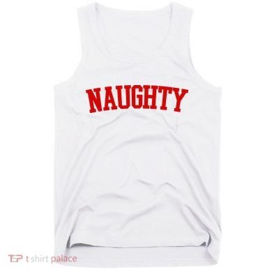 Naughty Christmas Santa Tank Top
