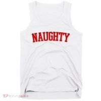 Naughty Christmas Santa Tank Top thumb 0