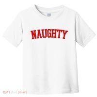 Naughty Christmas Santa Toddler T-Shirt thumb 0