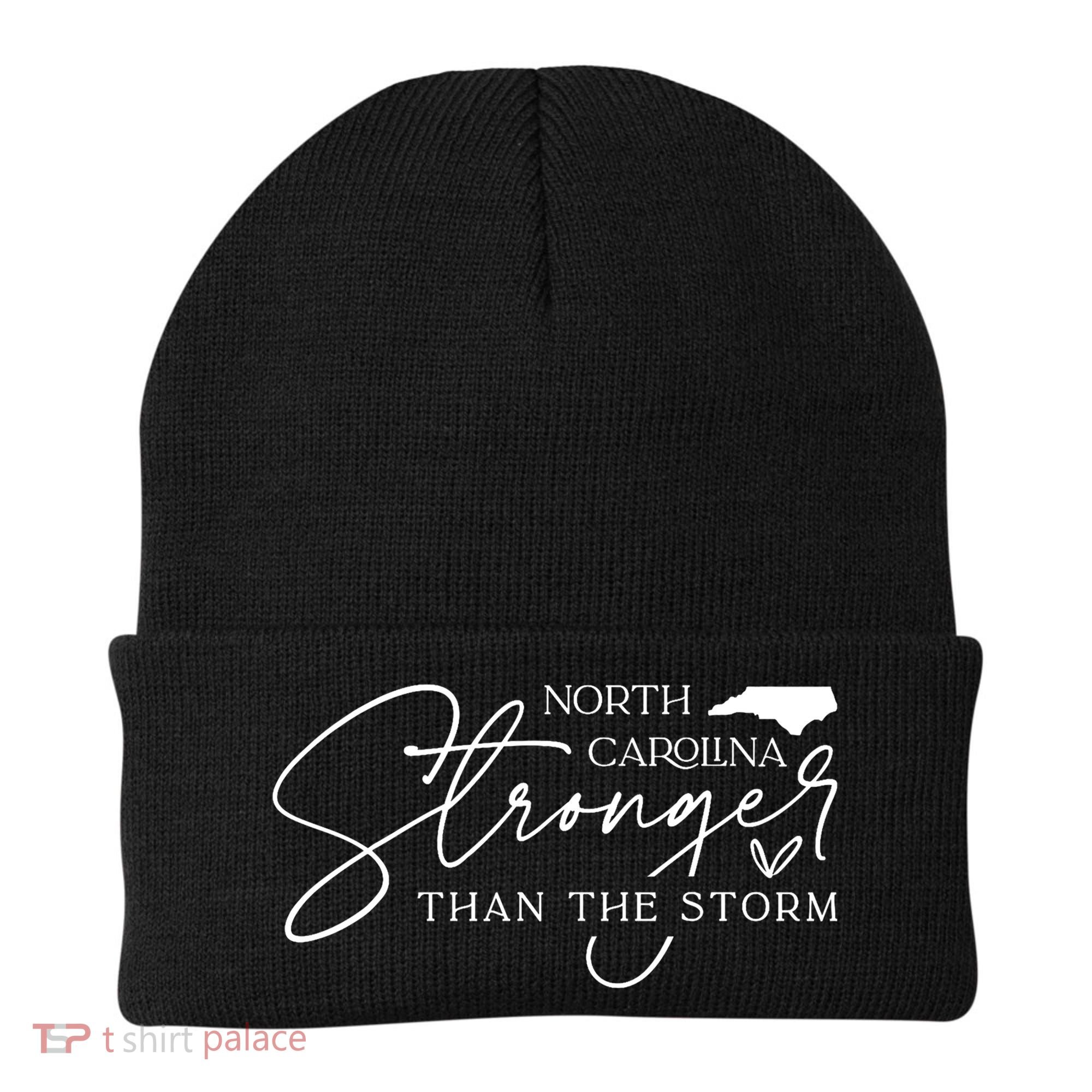 North Carolina Stronger Then The Storm Beanie
