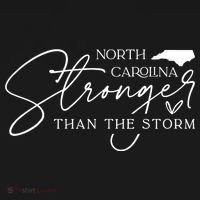 North Carolina Stronger Then The Storm Women's Hoodie thumb 2