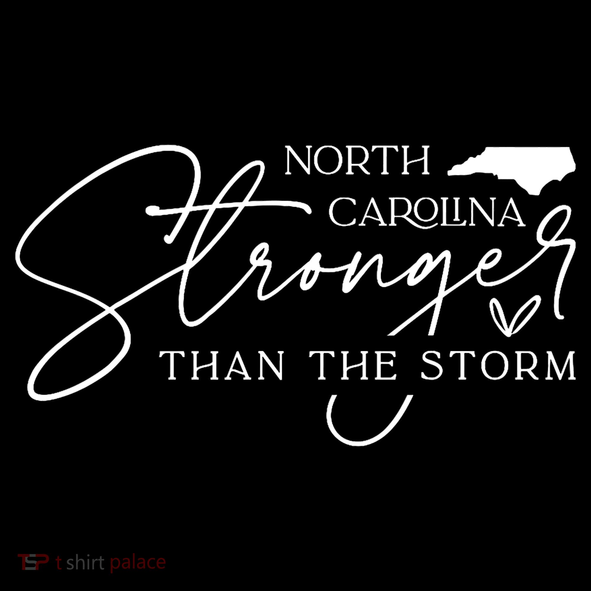 North Carolina Stronger Then The Storm Women's Hoodie