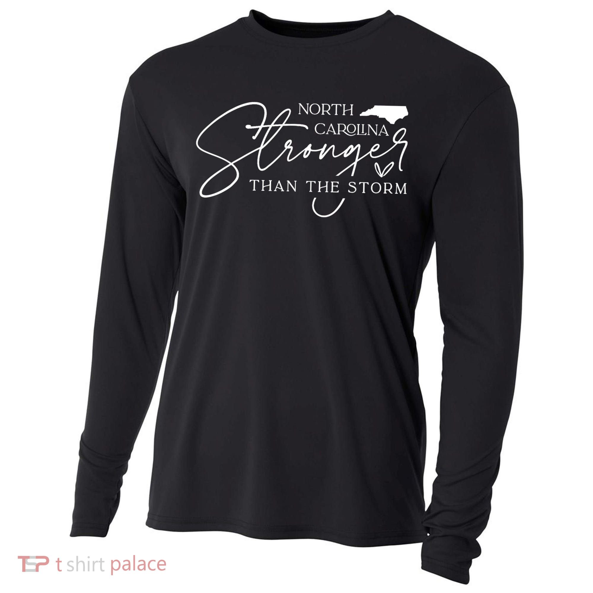 North Carolina Stronger Then The Storm Cooling Performance Long Sleeve Crew