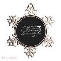 North Carolina Stronger Then The Storm Ornament thumb 0