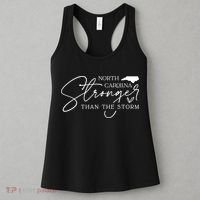 North Carolina Stronger Then The Storm Women's Tank Top thumb 3
