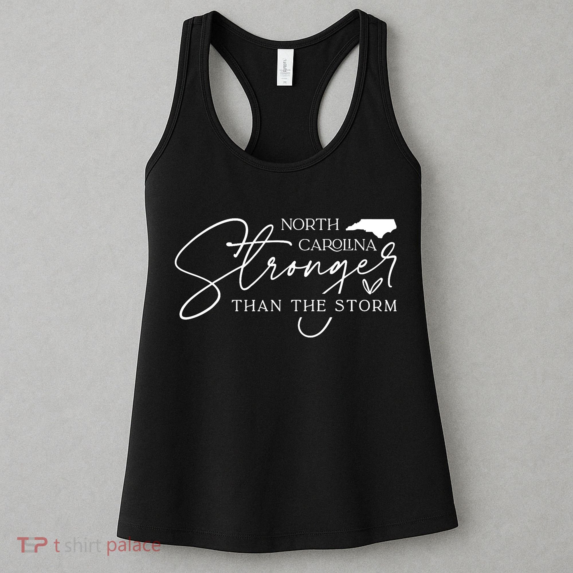North Carolina Stronger Then The Storm Women's Tank Top