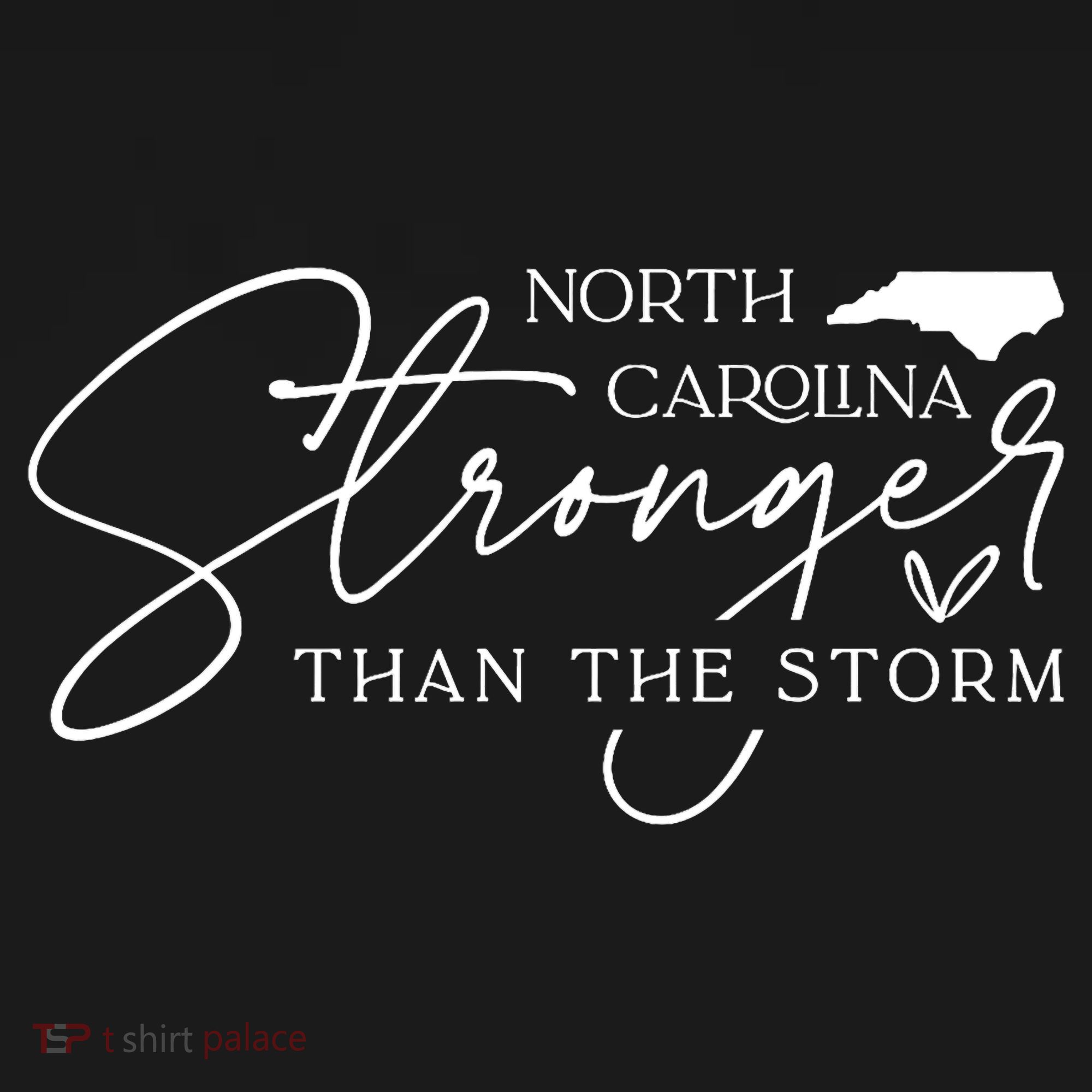 North Carolina Stronger Then The Storm Baby Bodysuit