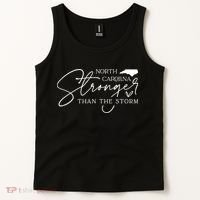 North Carolina Stronger Then The Storm Tank Top thumb 2