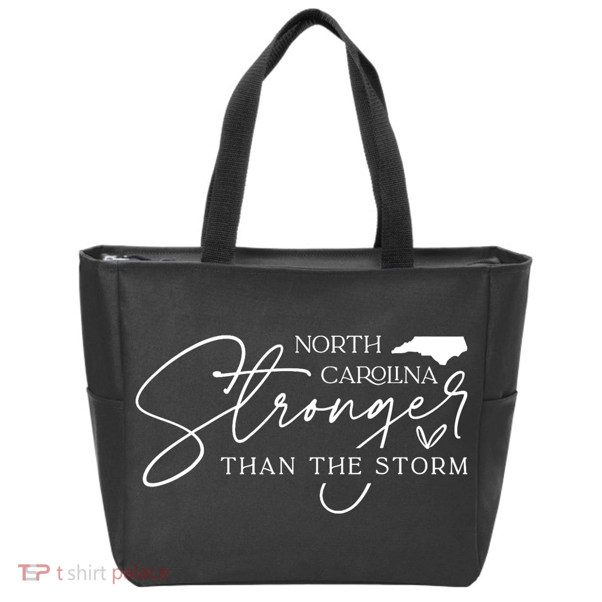 North Carolina Stronger Then The Storm Tote Bag