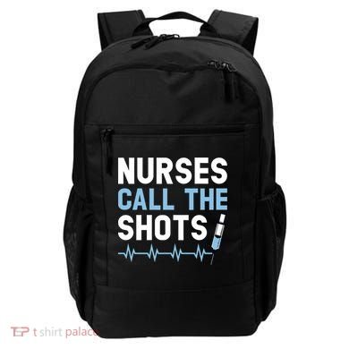 Nurses Call The Shots Certified Nursing Assistant Cna Gift Backpack