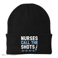 Nurses Call The Shots Certified Nursing Assistant Cna Gift Beanie thumb 0