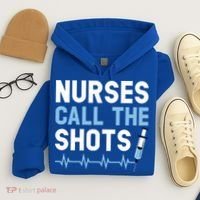 Nurses Call The Shots Certified Nursing Assistant Cna Gift Hoodie thumb 4