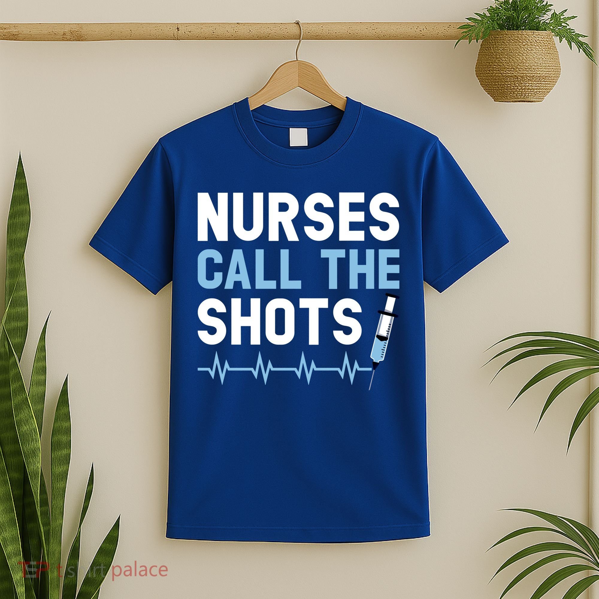 Nurses Call The Shots Certified Nursing Assistant Cna Gift T-Shirt