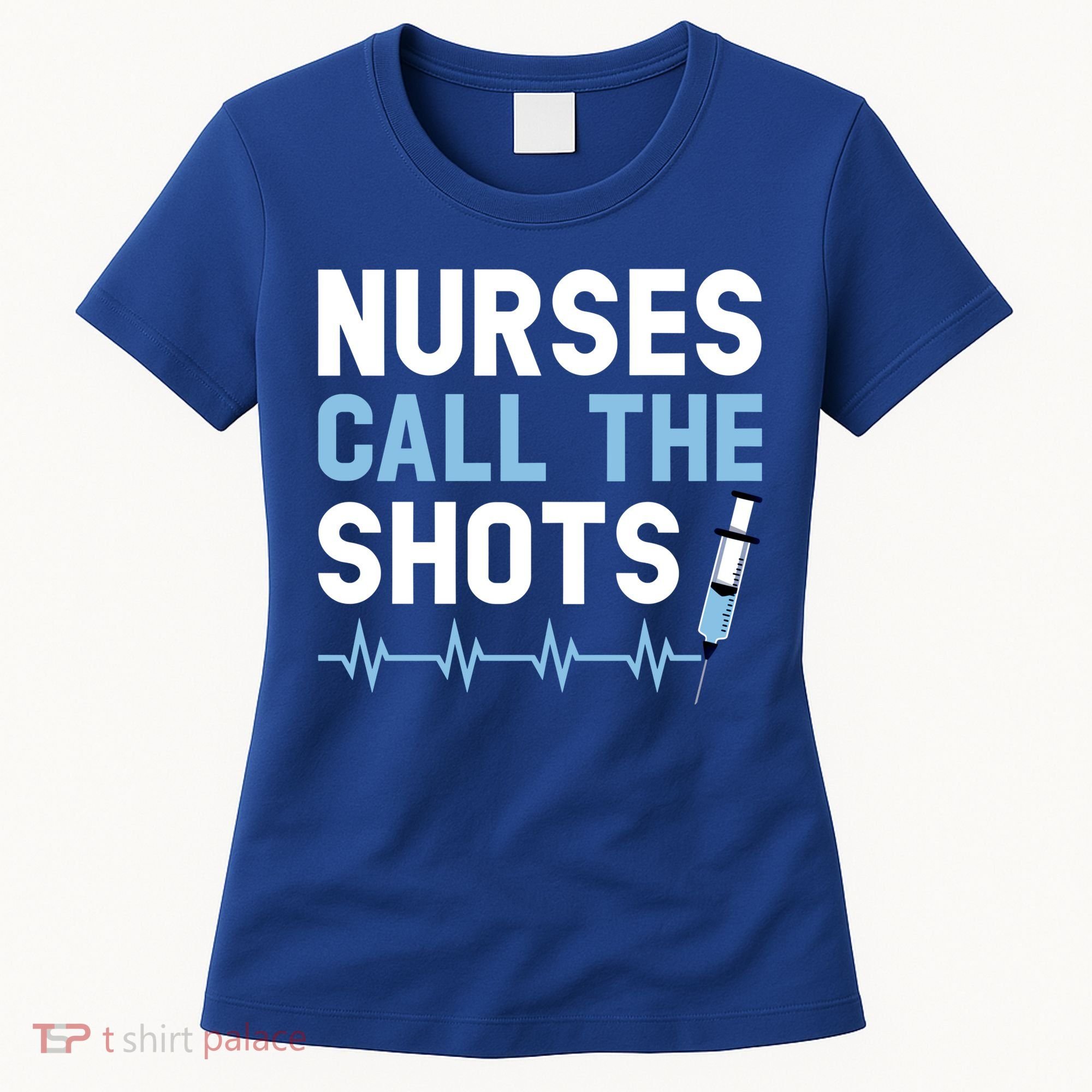 Nurses Call The Shots Certified Nursing Assistant Cna Gift Women's T-Shirt