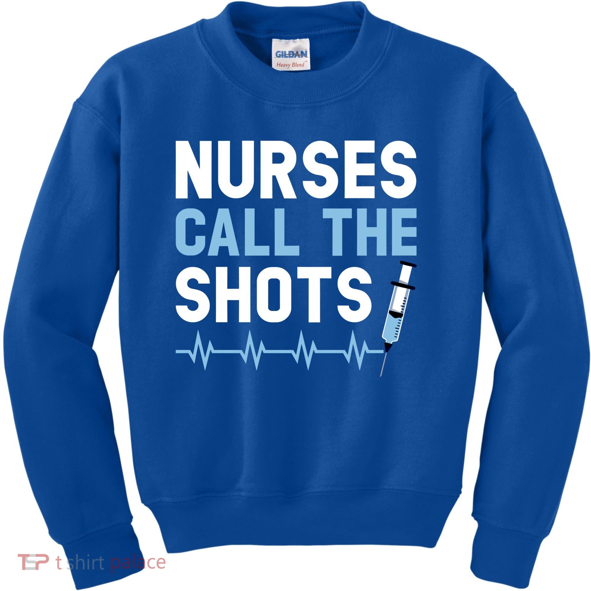 Nurses Call The Shots Certified Nursing Assistant Cna Gift Kids Sweatshirt