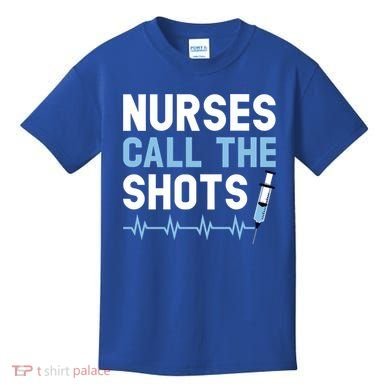 Nurses Call The Shots Certified Nursing Assistant Cna Gift Kids T-Shirt