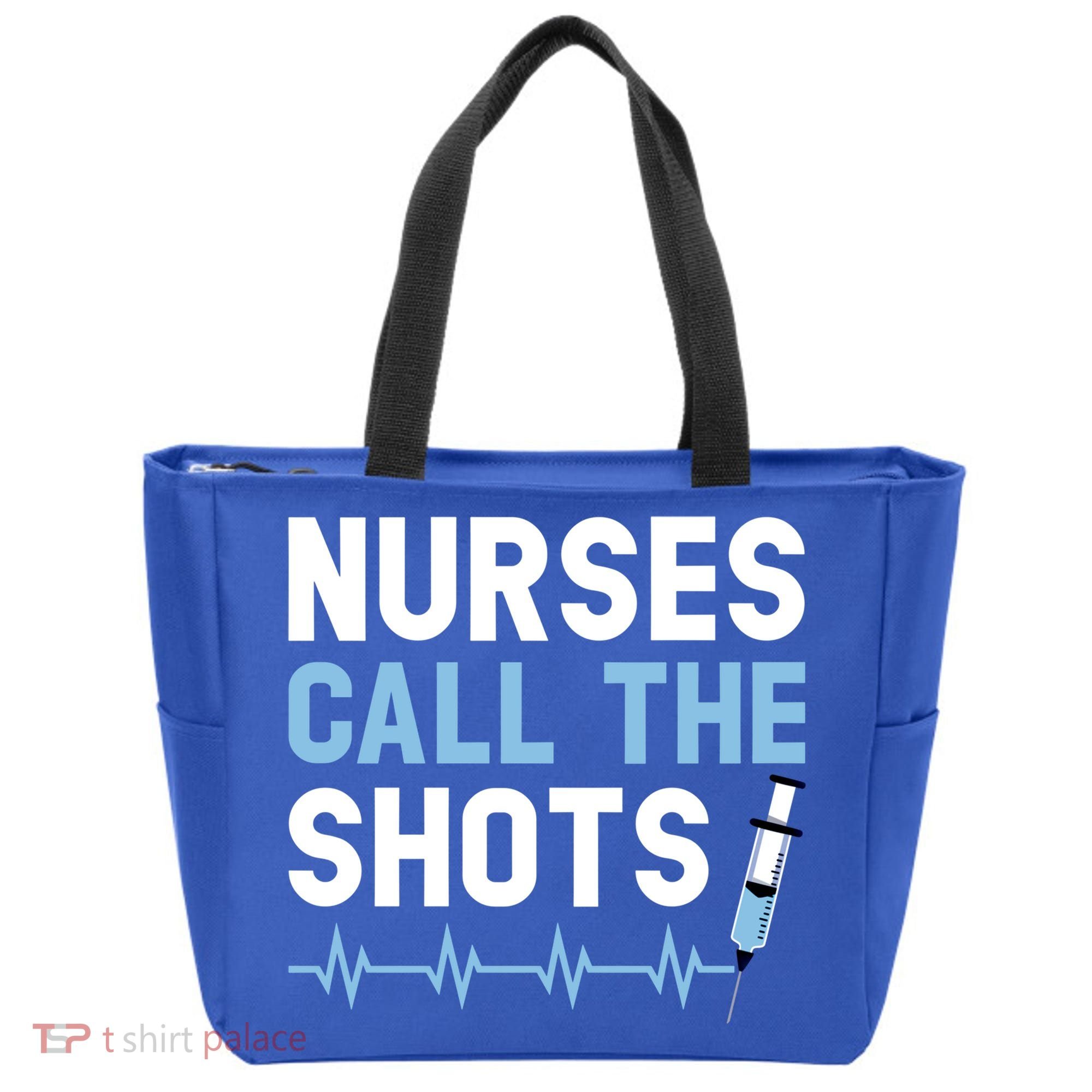 Nurses Call The Shots Certified Nursing Assistant Cna Gift Tote Bag