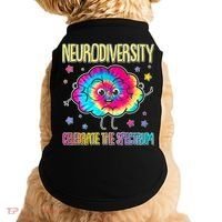 Neurodiversity Celebrate The Spectrum Doggie Tank thumb 0