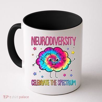 Neurodiversity Celebrate The Spectrum Coffee Mug
