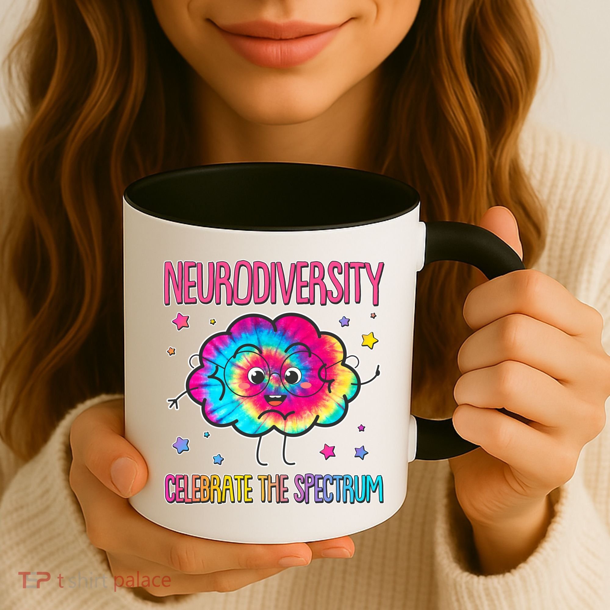 Neurodiversity Celebrate The Spectrum Coffee Mug