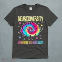 Neurodiversity Celebrate The Spectrum T-Shirt thumb 5