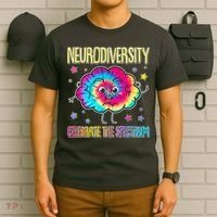 Neurodiversity Celebrate The Spectrum T-Shirt thumb 6