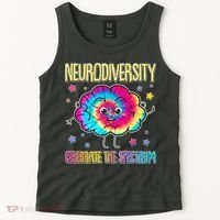 Neurodiversity Celebrate The Spectrum Tank Top thumb 2