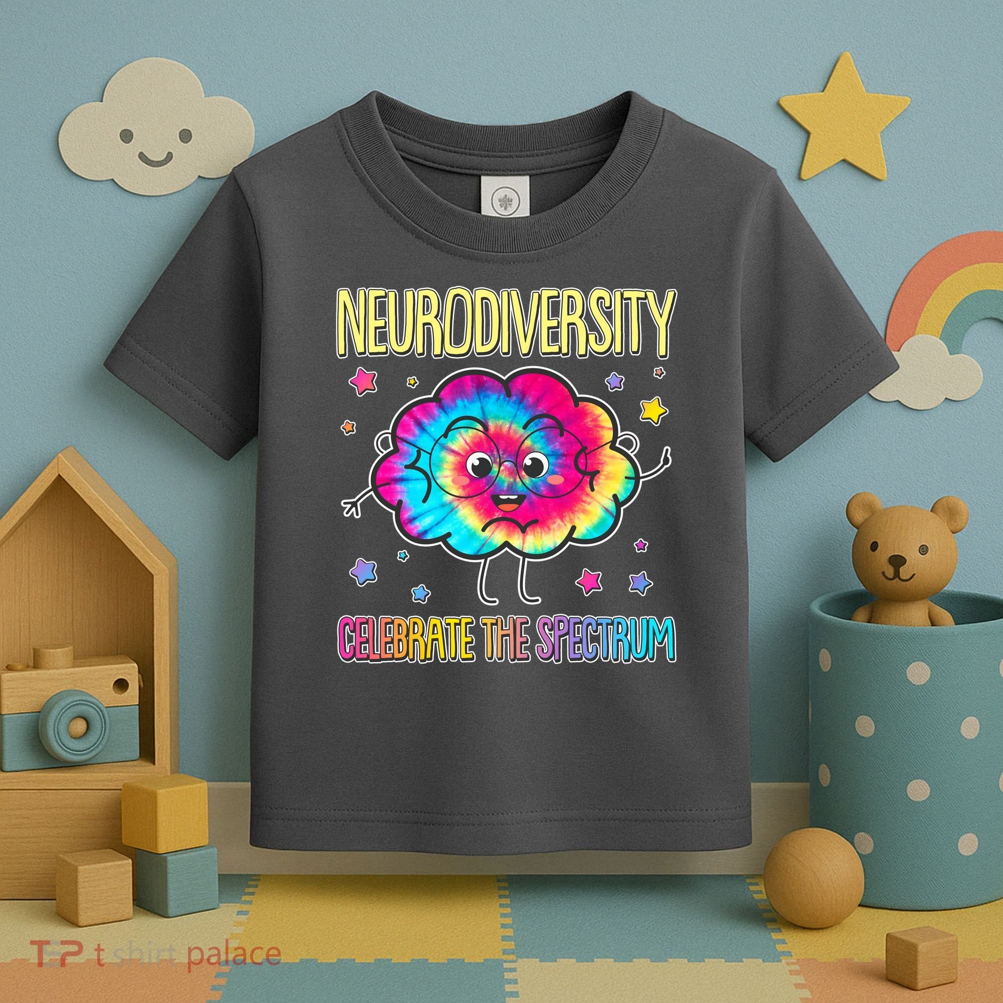 Neurodiversity Celebrate The Spectrum Toddler T-Shirt