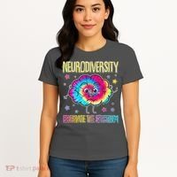 Neurodiversity Celebrate The Spectrum Women's T-Shirt thumb 4