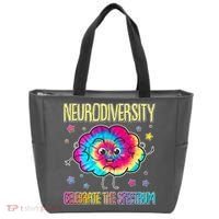 Neurodiversity Celebrate The Spectrum Tote Bag thumb 0
