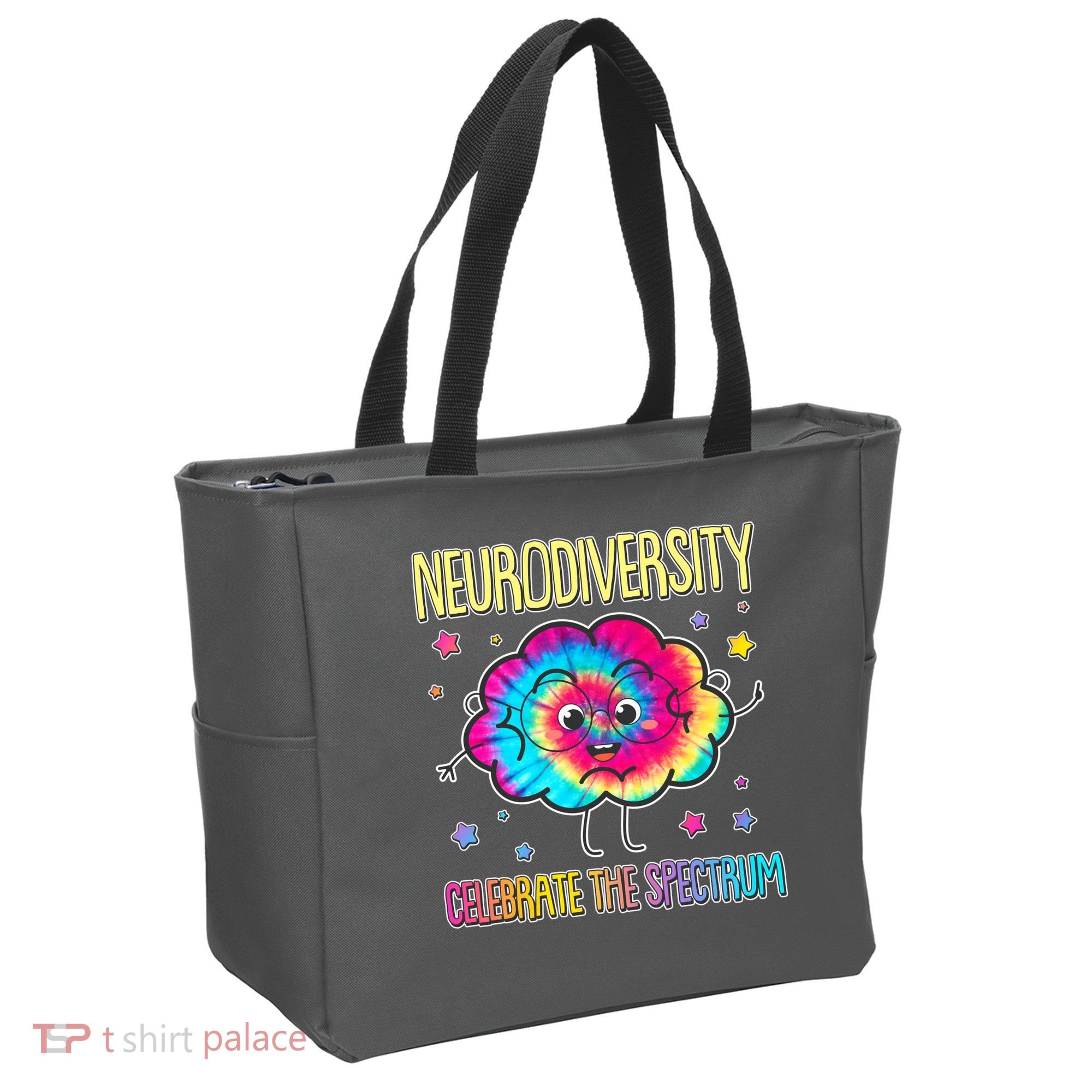 Neurodiversity Celebrate The Spectrum Tote Bag