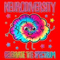 Neurodiversity Celebrate The Spectrum Santa Hat thumb 1