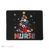 Nurse Christmas Tree Stethoscope RN LPN Scrub Nursing Xmas  Mousepad thumb 0