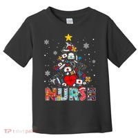 Nurse Christmas Tree Stethoscope RN LPN Scrub Nursing Xmas  Toddler T-Shirt thumb 0