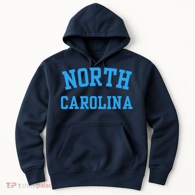 North Carolina Throwback Design State Of Nc Hoodie