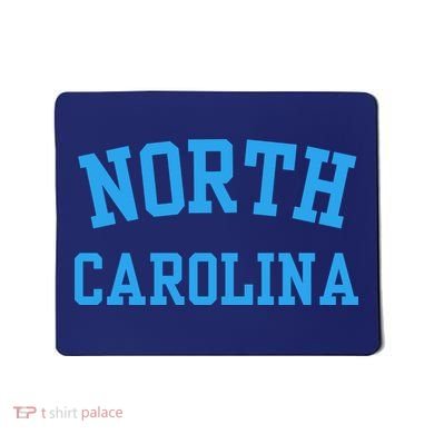 North Carolina Throwback Design State Of Nc Mousepad