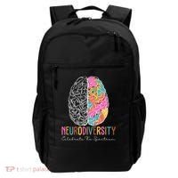 Neurodiversity Celebrate The Spectrum Brain Autism Awareness Backpack thumb 0