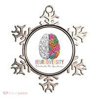 Neurodiversity Celebrate The Spectrum Brain Autism Awareness Ornament thumb 0