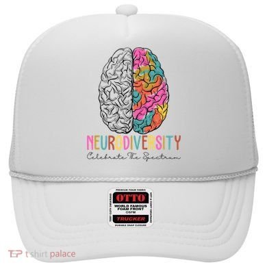 Neurodiversity Celebrate The Spectrum Brain Autism Awareness Hat