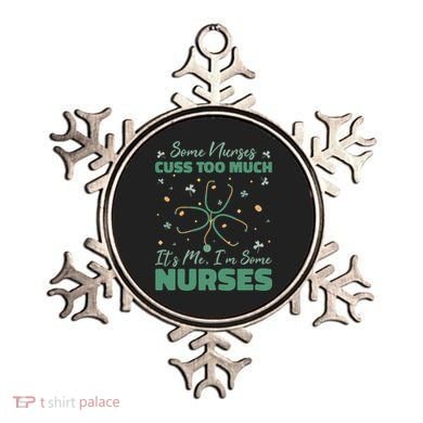 Nurses Cuss Too Much Funny St Patricks Day Ornament
