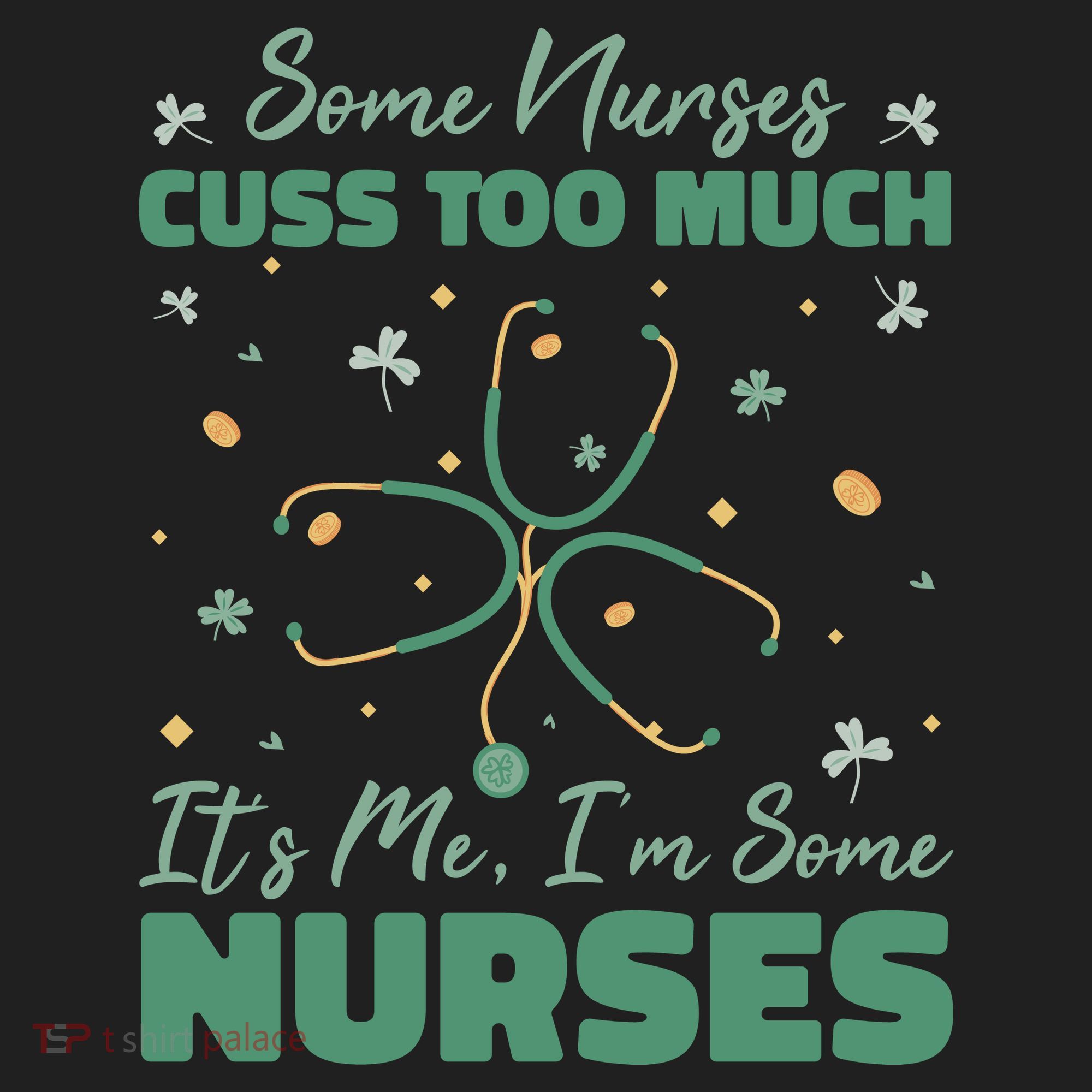 Nurses Cuss Too Much Funny St Patricks Day Hat