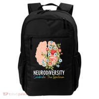Neurodiversity Celebrate The Spectrum ADHD Brain Autism ASD Backpack thumb 0