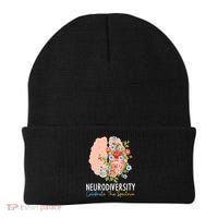Neurodiversity Celebrate The Spectrum ADHD Brain Autism ASD Beanie thumb 0