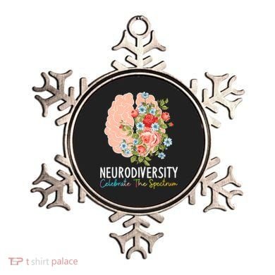 Neurodiversity Celebrate The Spectrum ADHD Brain Autism ASD Ornament