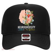Neurodiversity Celebrate The Spectrum ADHD Brain Autism ASD Hat thumb 0