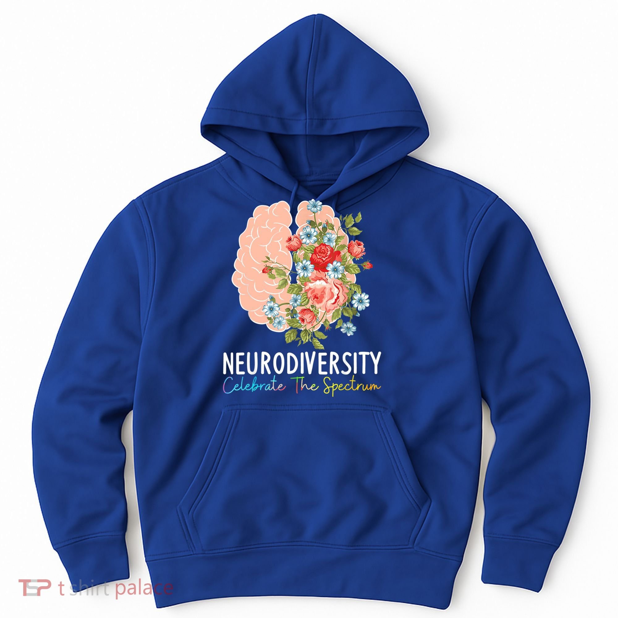 Neurodiversity Celebrate The Spectrum ADHD Brain Autism ASD Hoodie