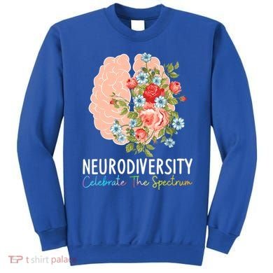 Neurodiversity Celebrate The Spectrum ADHD Brain Autism ASD Sweatshirt